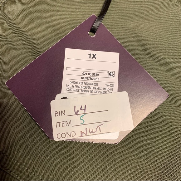 NWT Ava & Viv Olive Green Shorts - Picture 6 of 7